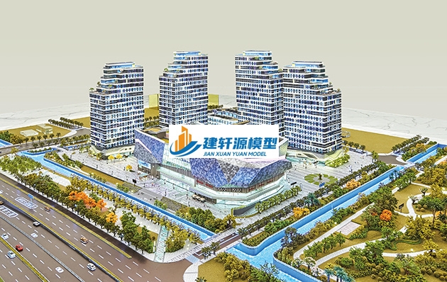 西安智慧城模型