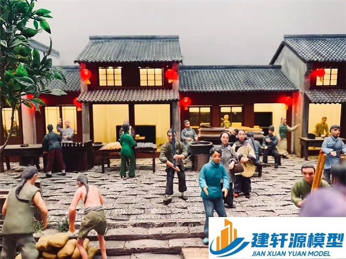 西安香市微缩模型