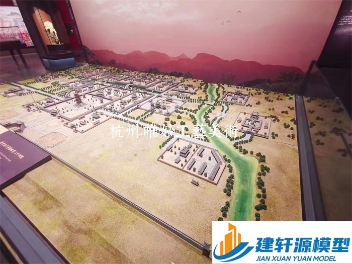 西安微缩模型法门寺