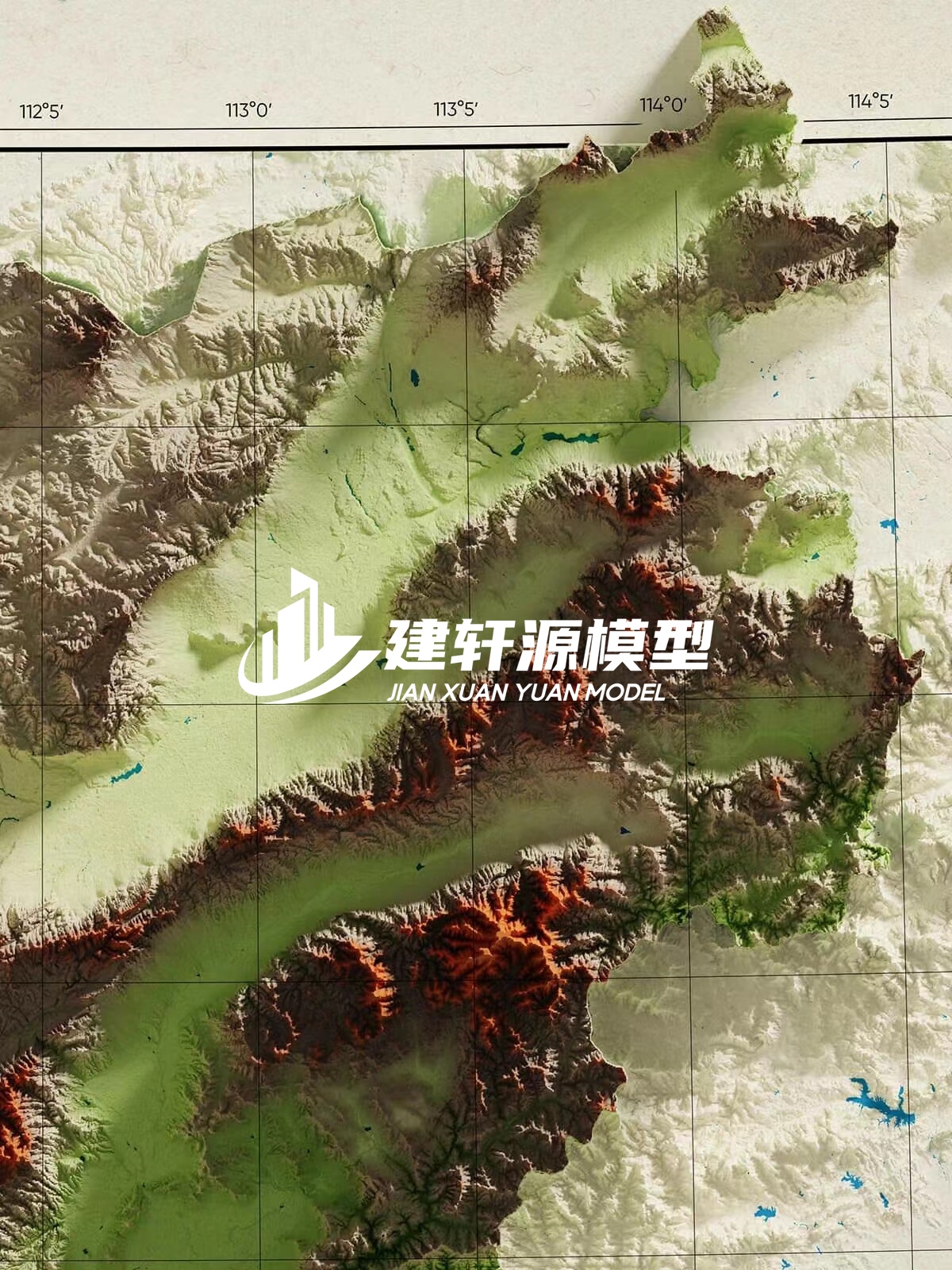 西安地形模型制作